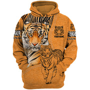 Personalized Name Cool Tiger S2 All Over Printed Unisex Shirt S260906