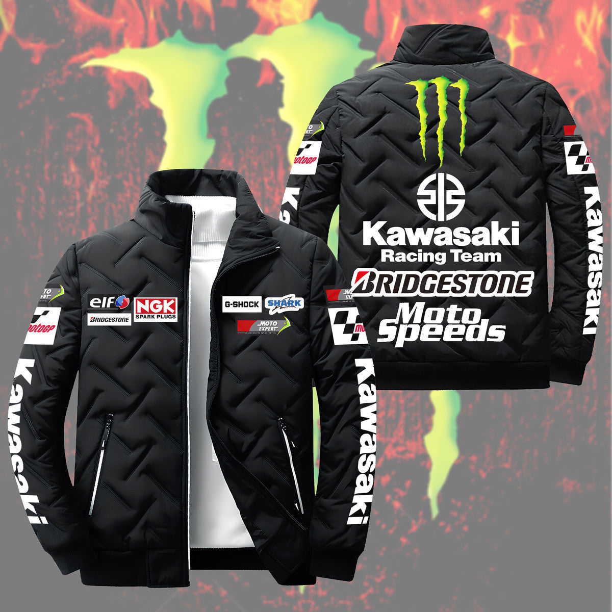 Me x Kw Racing Team Puffer Jacket S141002