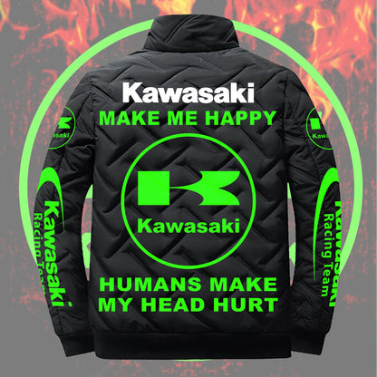 KW Make me Happy Motor Puffer Jacket P181001