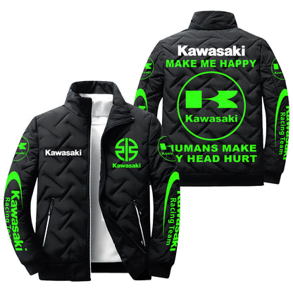 KW Make me Happy Motor Puffer Jacket P181001