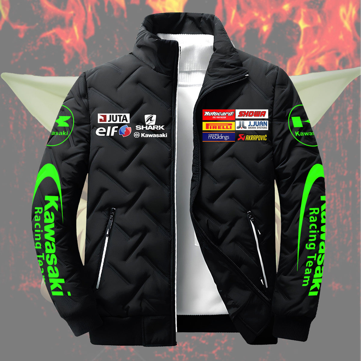 Yd Kw Racing Team Puffer Jacket Q191009