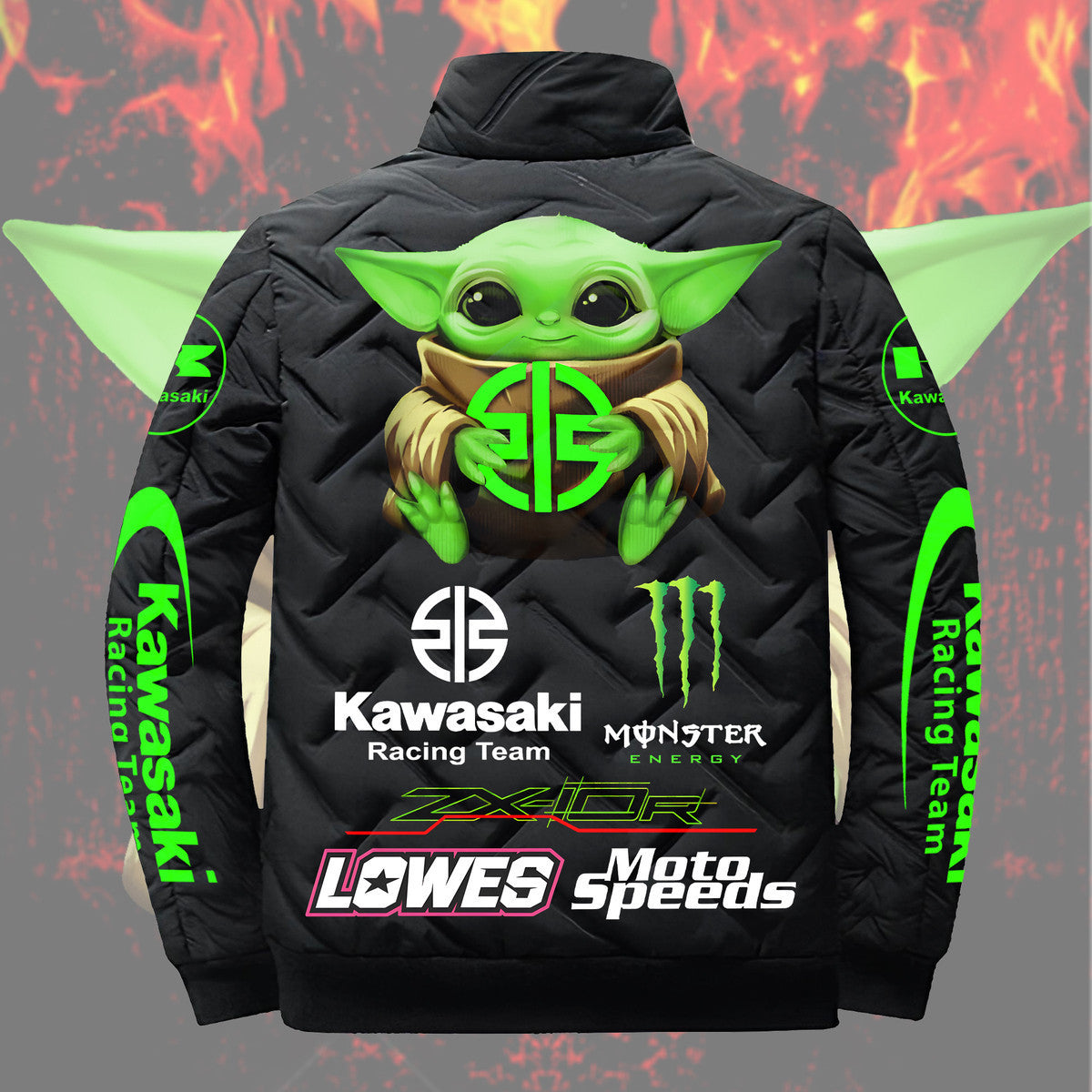 Yd Kw Racing Team Puffer Jacket Q191009