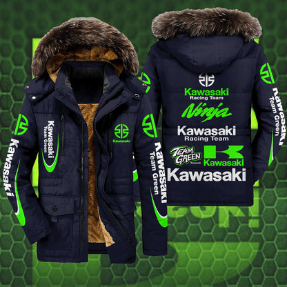 Kw Team Green Parka Winter Jacket S241004