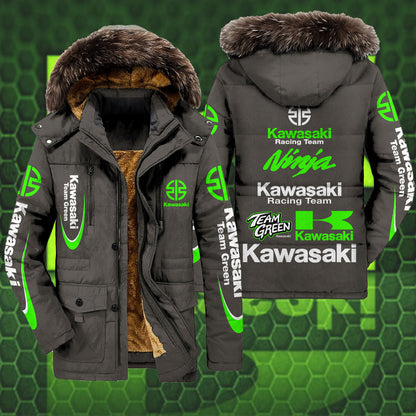 Kw Team Green Parka Winter Jacket S241004