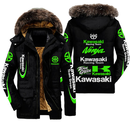 Kw Team Green Parka Winter Jacket S241004