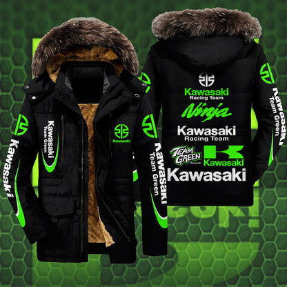 Kw Team Green Parka Winter Jacket S241004
