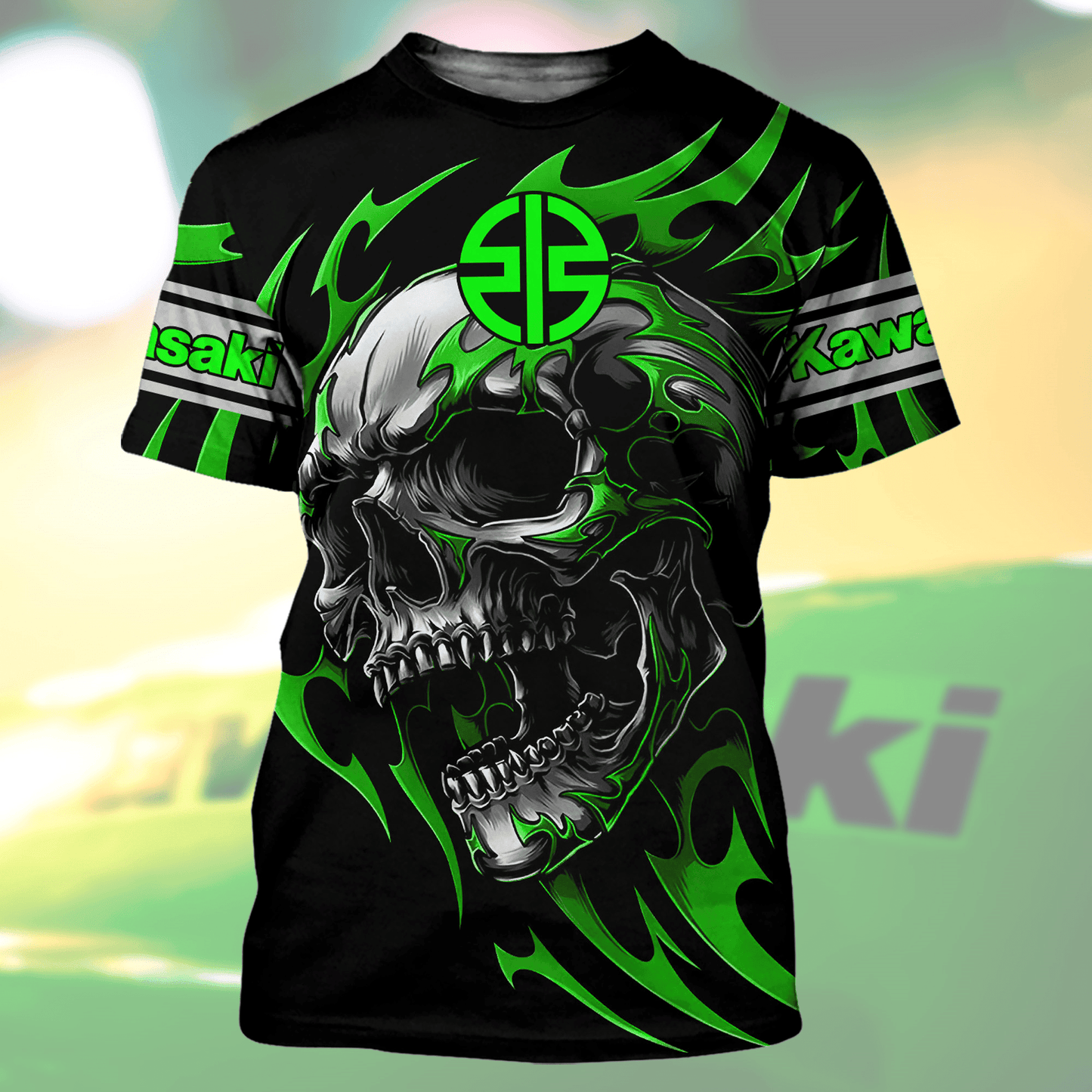 Personalized Kw Skull Fleece All Over Printed Unisex Shirt S311004
