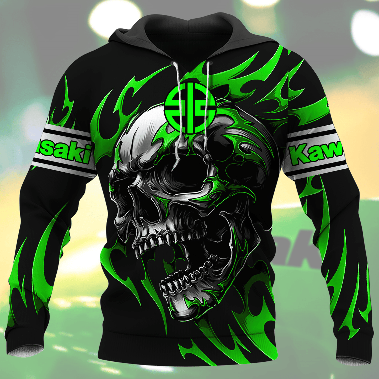 Personalized Kw Skull Fleece All Over Printed Unisex Shirt S311004