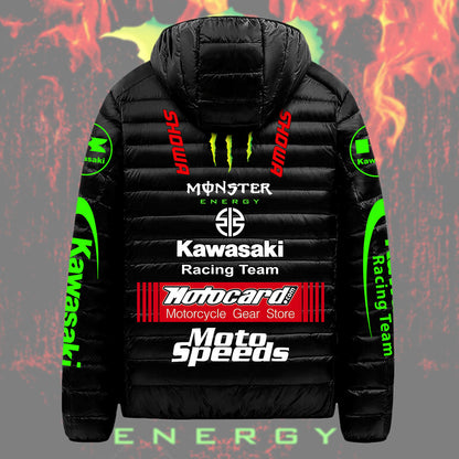 Personalized Kw Racing Team Q2 Puffer Sideline Down Jacket Q021109