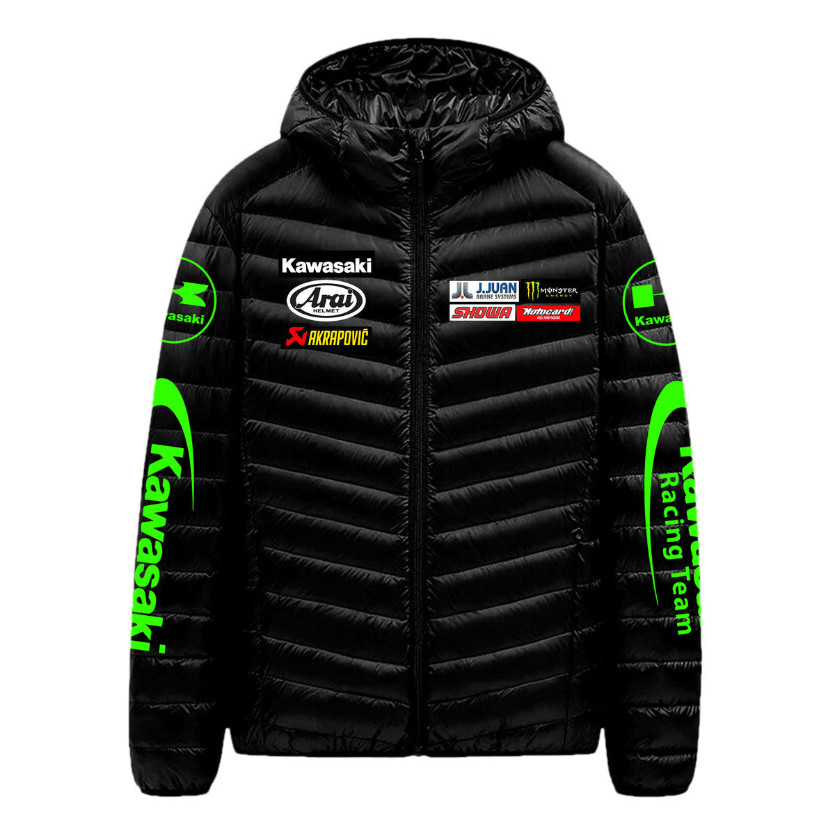 Personalized Kw Racing Team Q2 Puffer Sideline Down Jacket Q021109