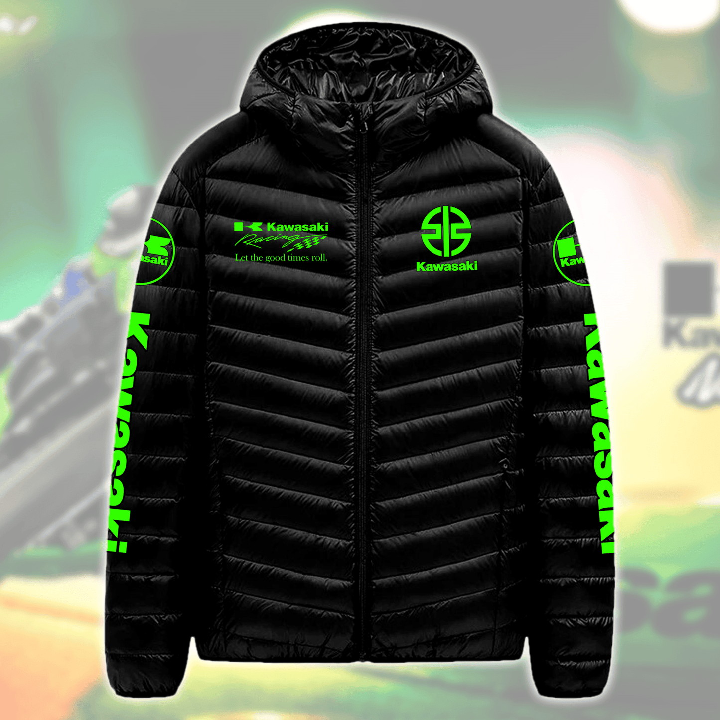 Personalized Kw Puffer Sideline Down Jacket S021107