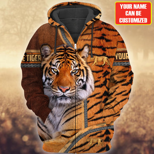 Personalized Love Tiger P1 All Over Printed Unisex Shirt P061102