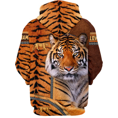 Personalized Love Tiger P1 All Over Printed Unisex Shirt P061102