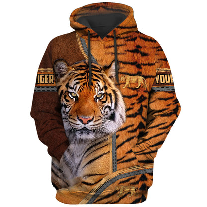Personalized Love Tiger P1 All Over Printed Unisex Shirt P061102
