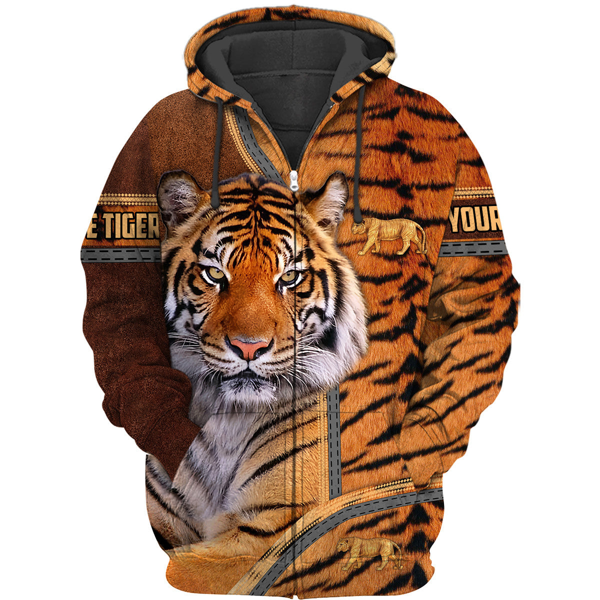 Personalized Love Tiger P1 All Over Printed Unisex Shirt P061102