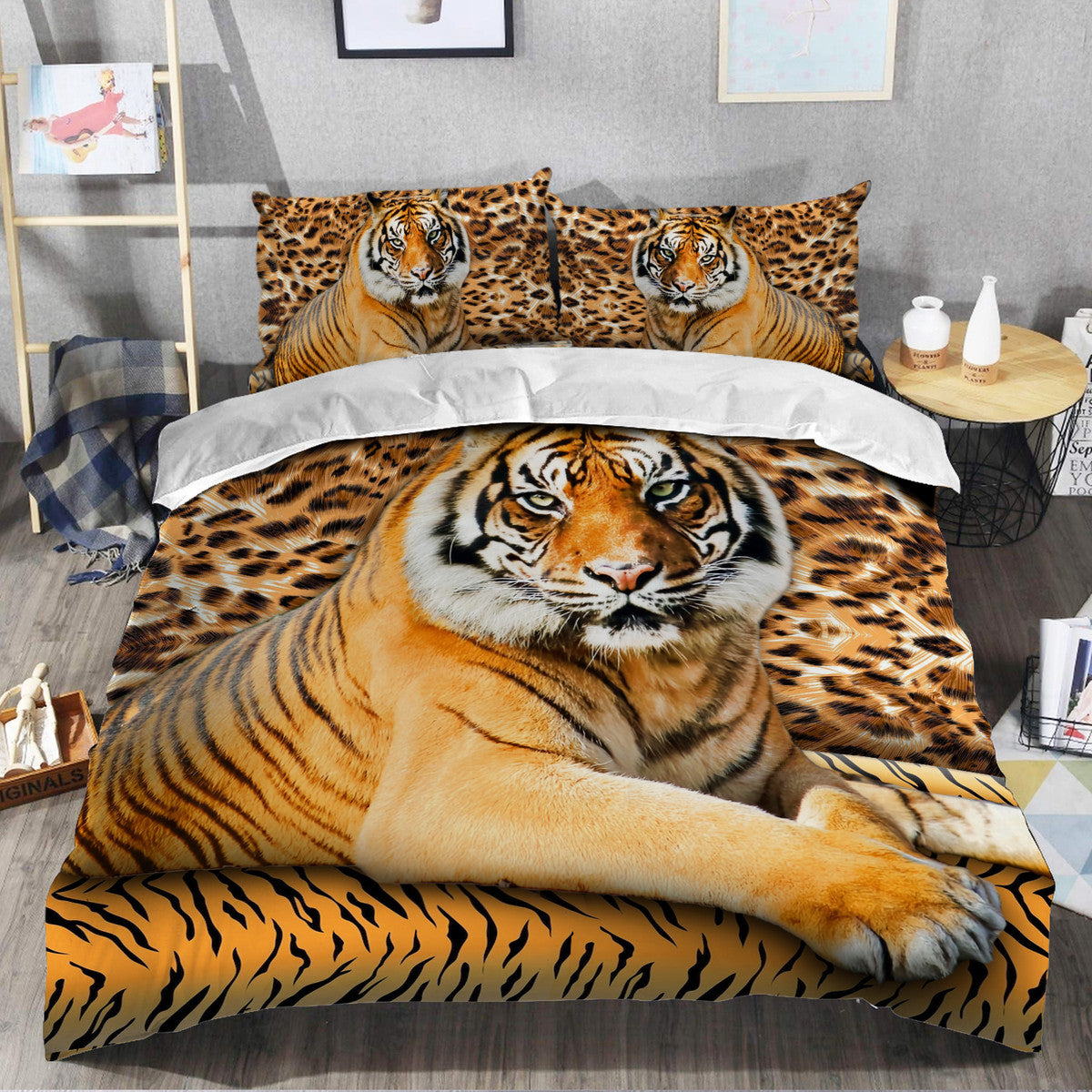 Cool Tiger S11 All Over Printed Bedding Set S181103