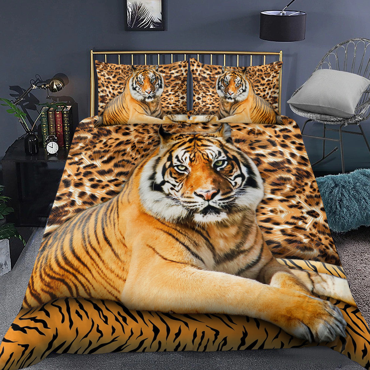 Cool Tiger S11 All Over Printed Bedding Set S181103