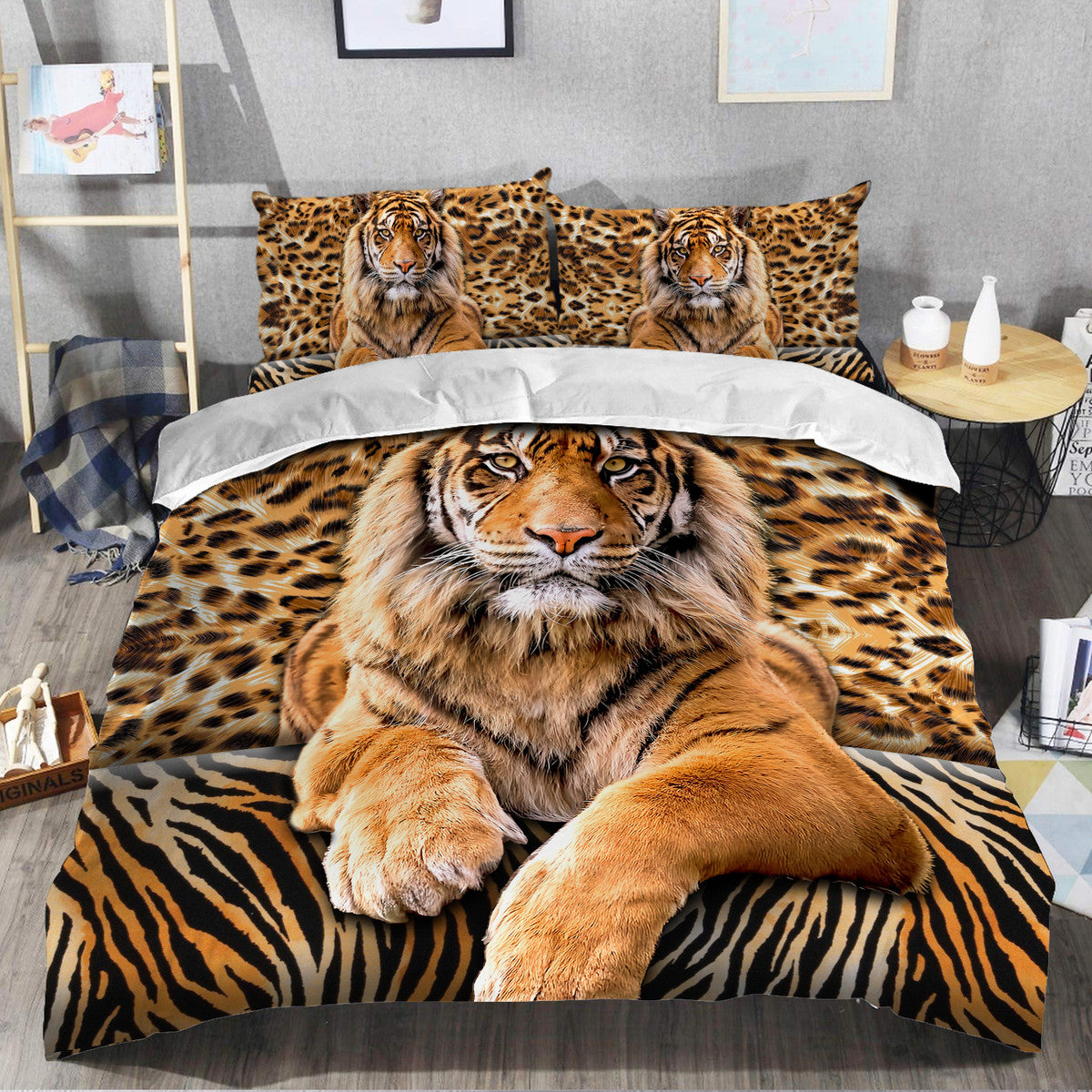 Cool Tiger S14 All Over Printed Bedding Set S050106