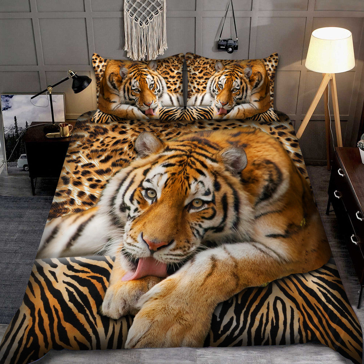 Cool Tiger S15 All Over Printed Bedding Set S050107