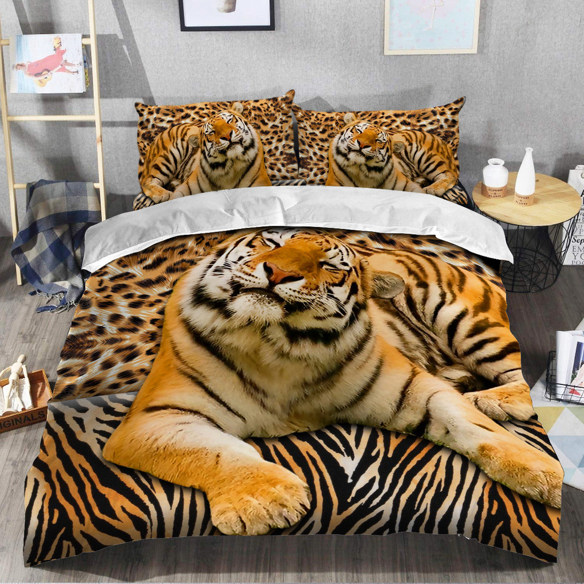 Cool Tiger S16 All Over Printed Bedding Set S130101