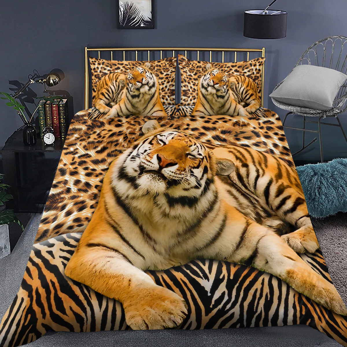 Cool Tiger S16 All Over Printed Bedding Set S130101