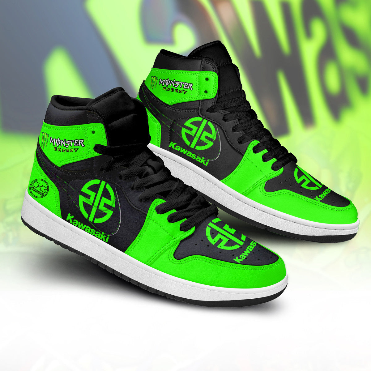 KW Me AJ1 High Custom Sneaker S220107