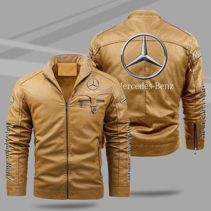Merc AMG Fleece Leather Jacket