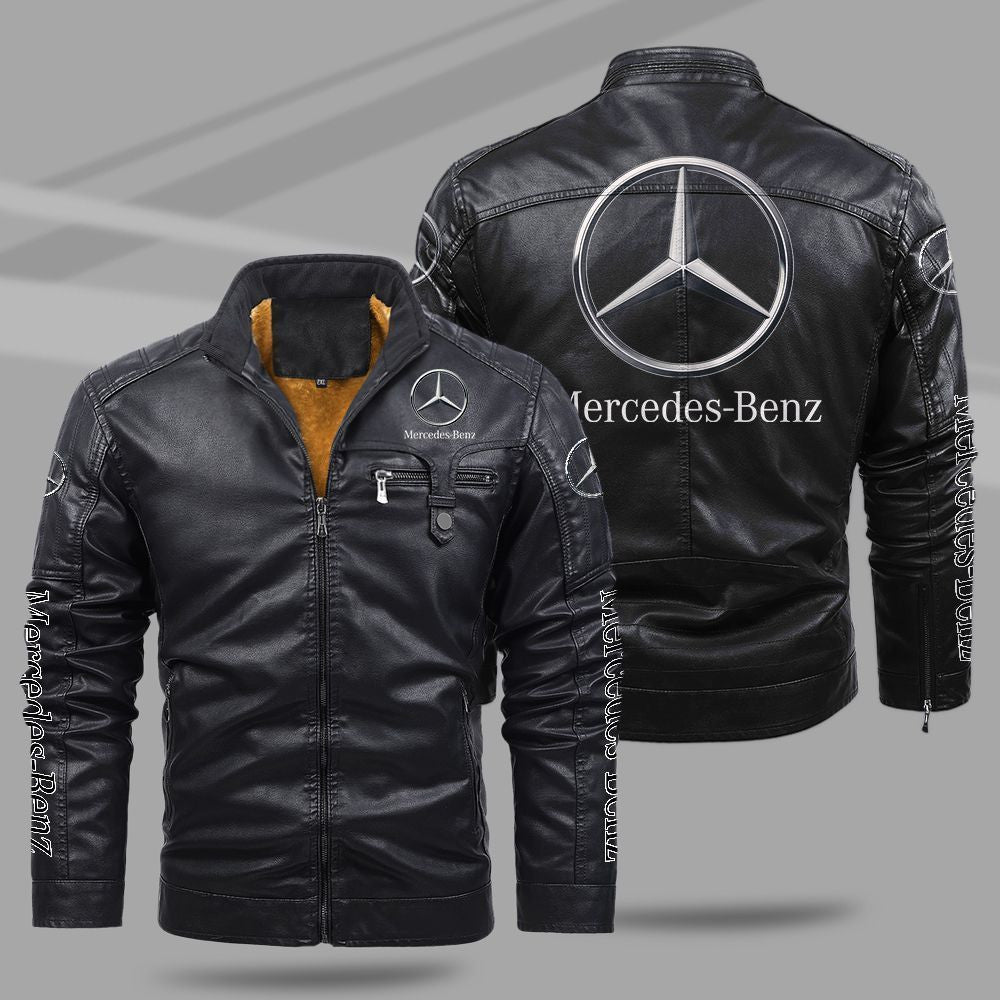 Merc AMG Fleece Leather Jacket