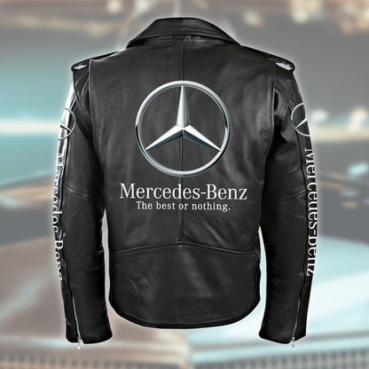 Merc Zipper Vintage Leather Jacket S290101
