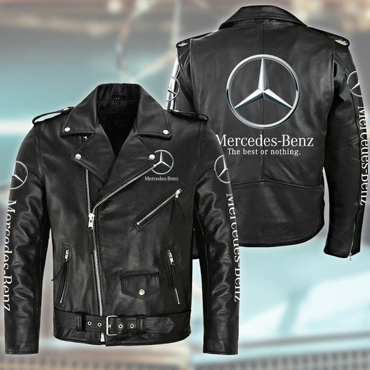 Merc Zipper Vintage Leather Jacket S290101