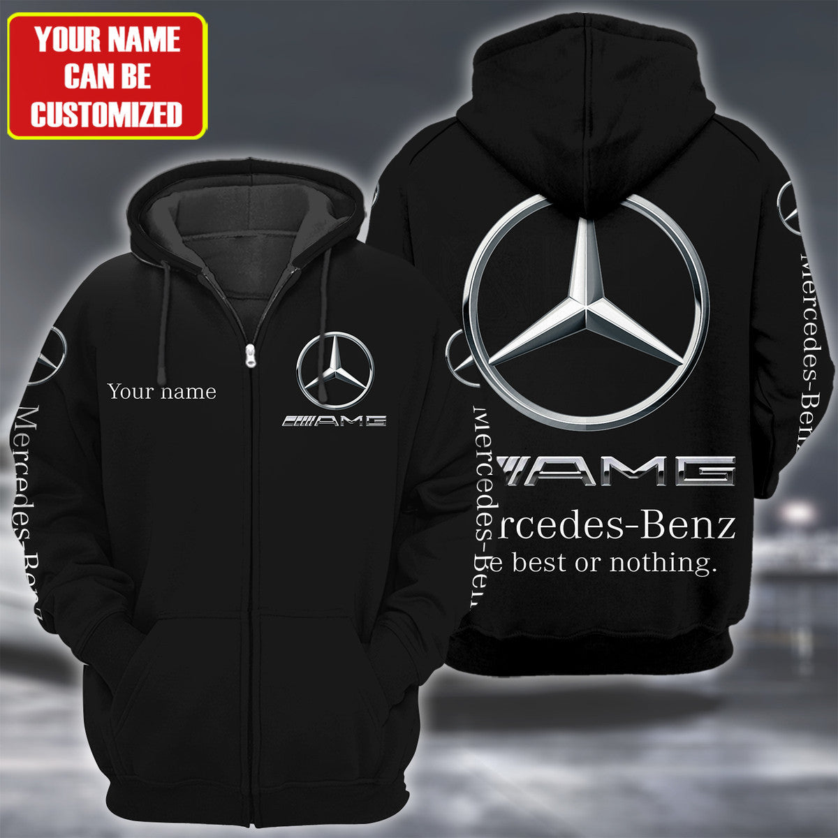 Personalized Merc AMG Fleece 3D All Over Printed Unisex Shirt S270101