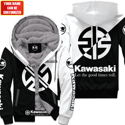 Personalized KW Fleece 3D All Over Printed Unisex Shirt White Version P220202