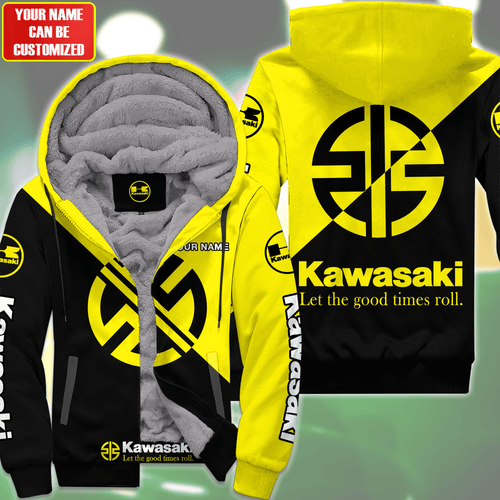 Personalized KW Fleece 3D All Over Printed Unisex Shirt Yellow Version P220202