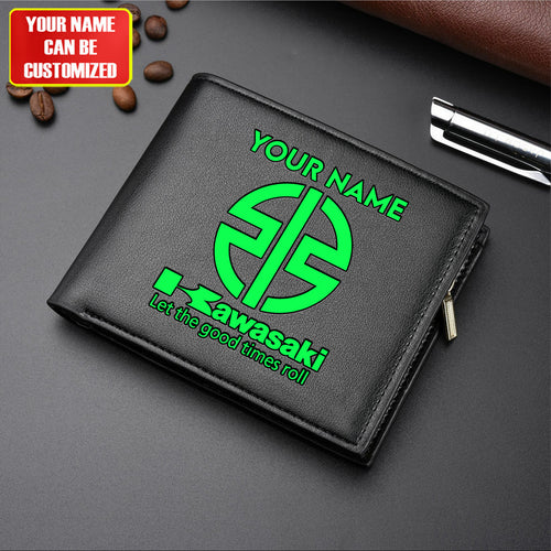 Personalized KW Q2 Leather Wallet Q010312