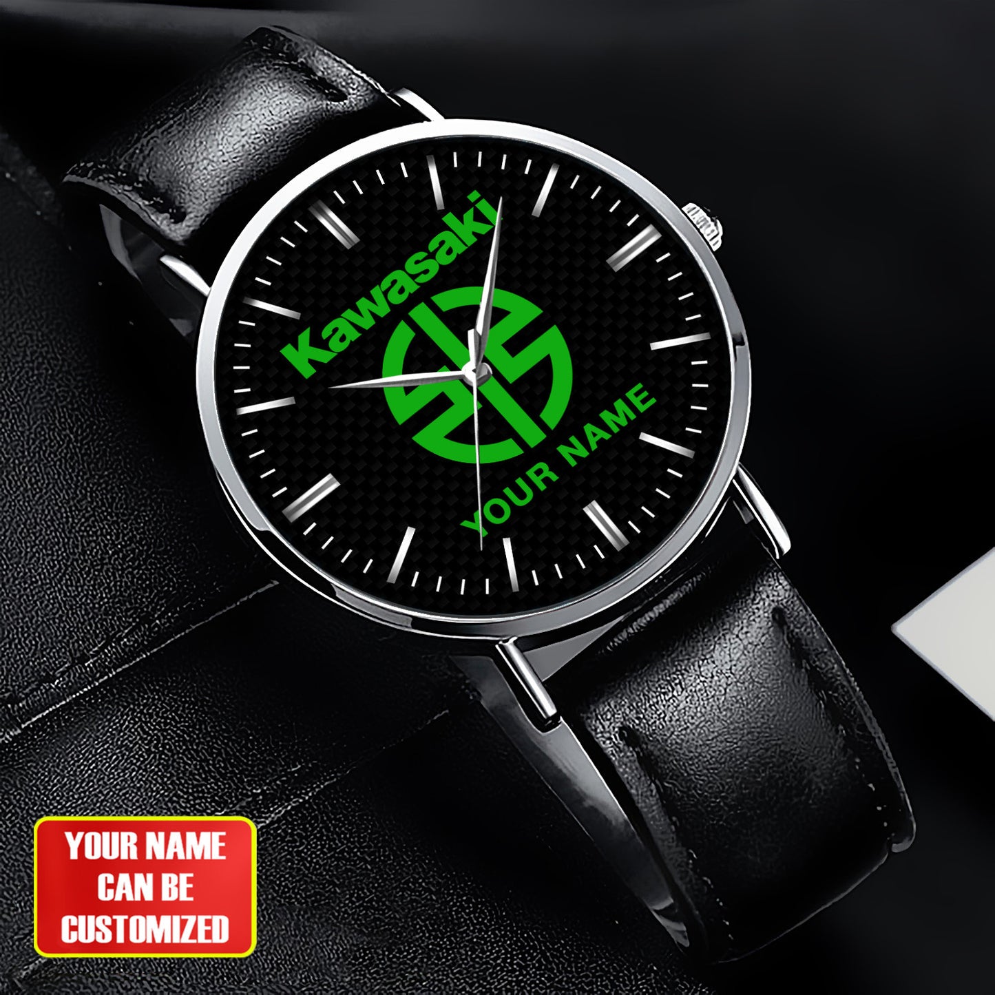 Personalized KW Quartz Leather Watch S120306