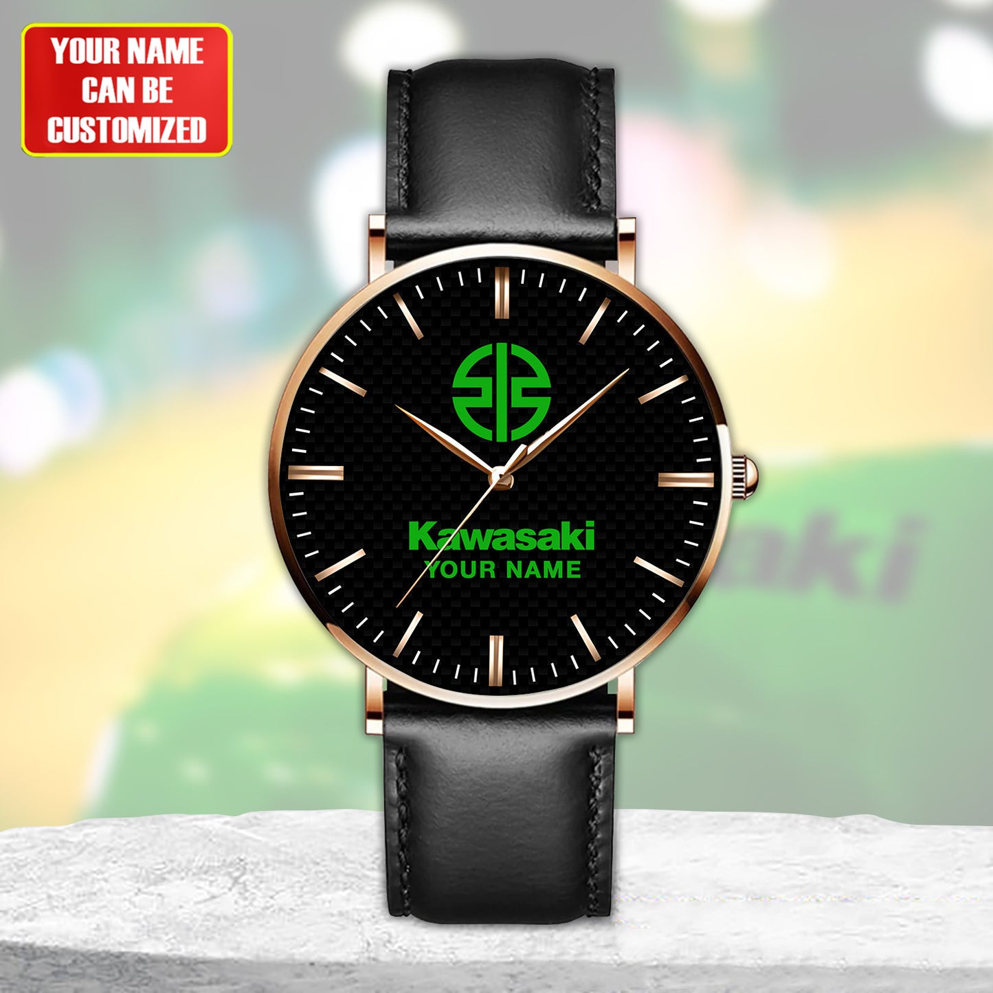 Personalized KW Quartz Leather Watch S120307