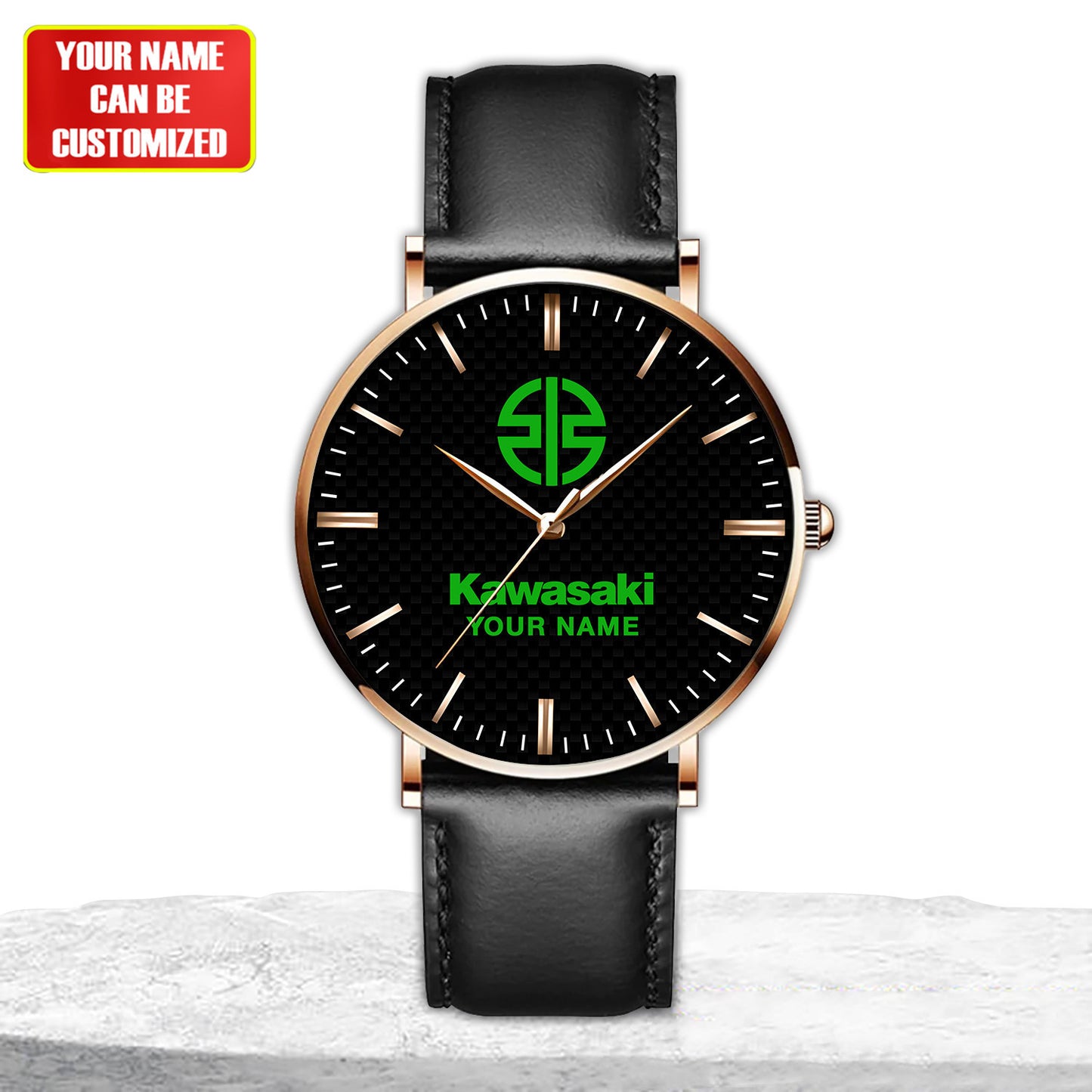 Personalized KW Quartz Leather Watch S120307