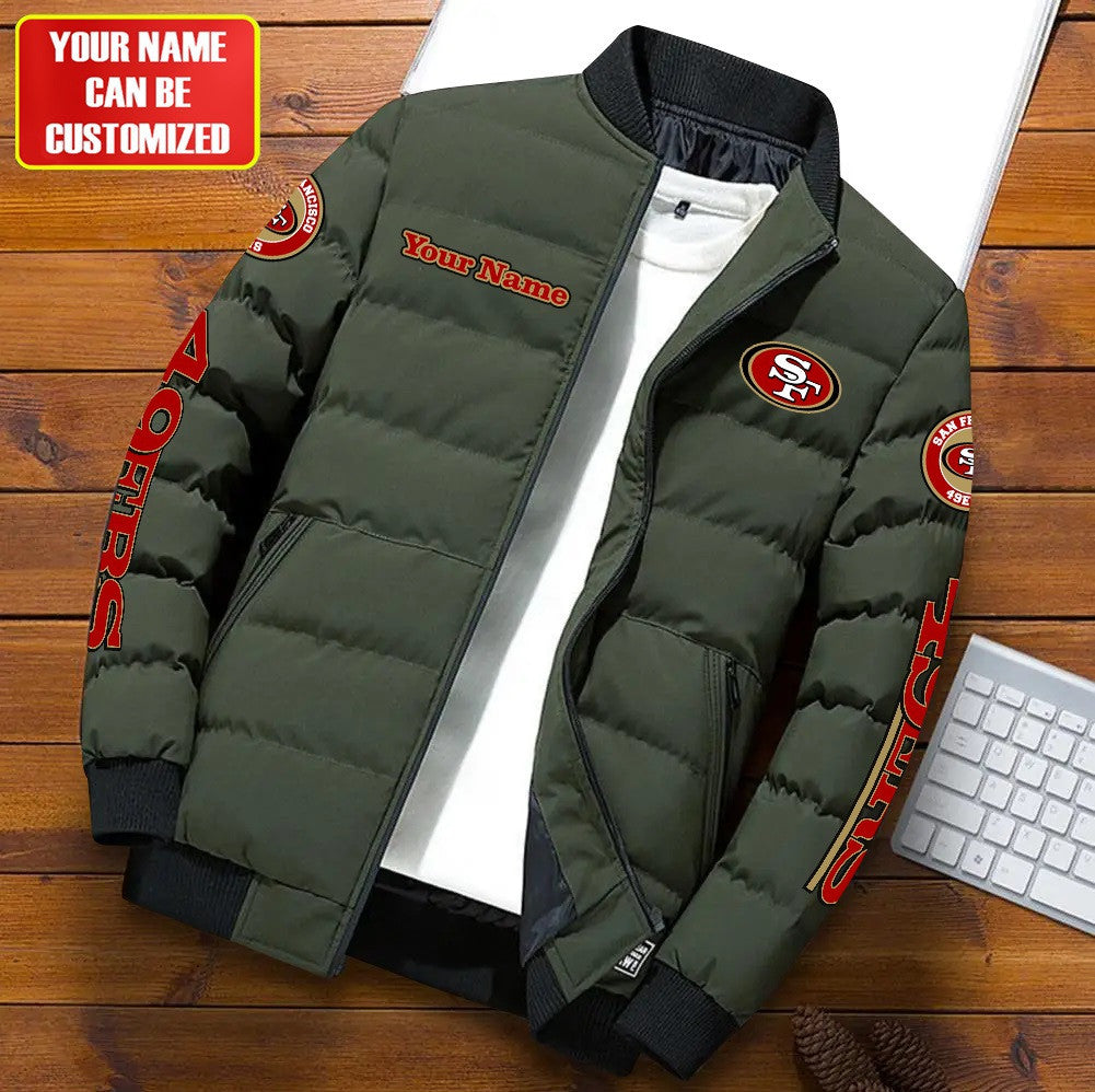 Personalized SF49 Puffer Jacket v2 P220301