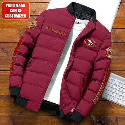 Personalized SF49 Puffer Jacket v2 P220301