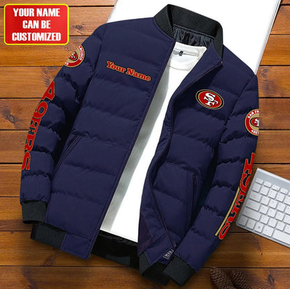 Personalized SF49 Puffer Jacket v2 P220301