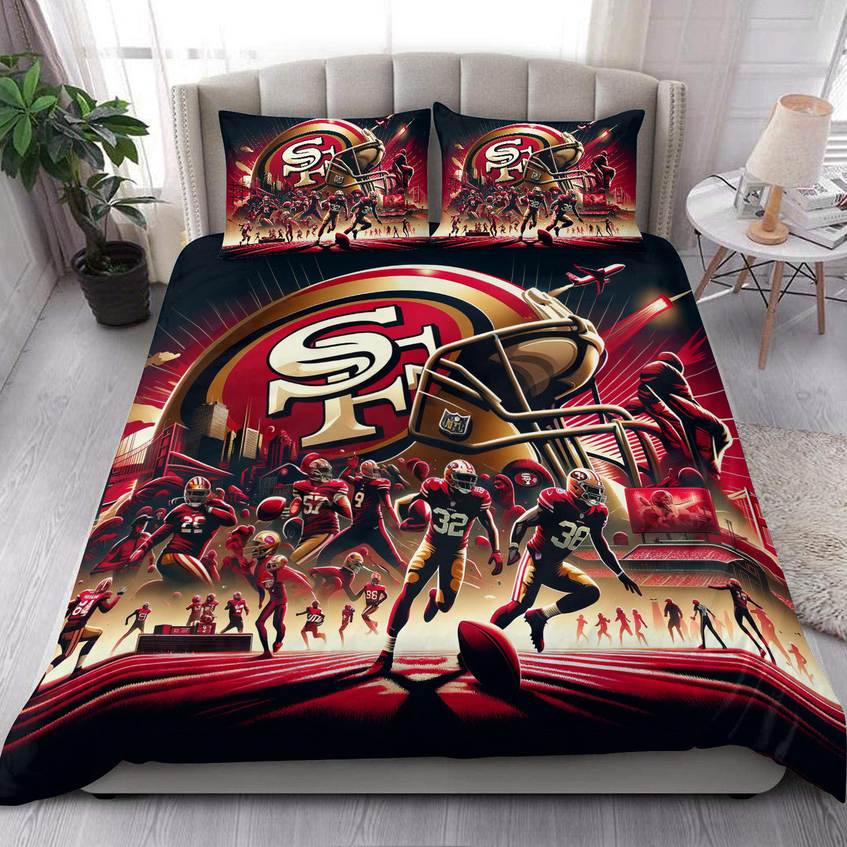 SF49 Q2 All Over Printed Bedding Set Q250302