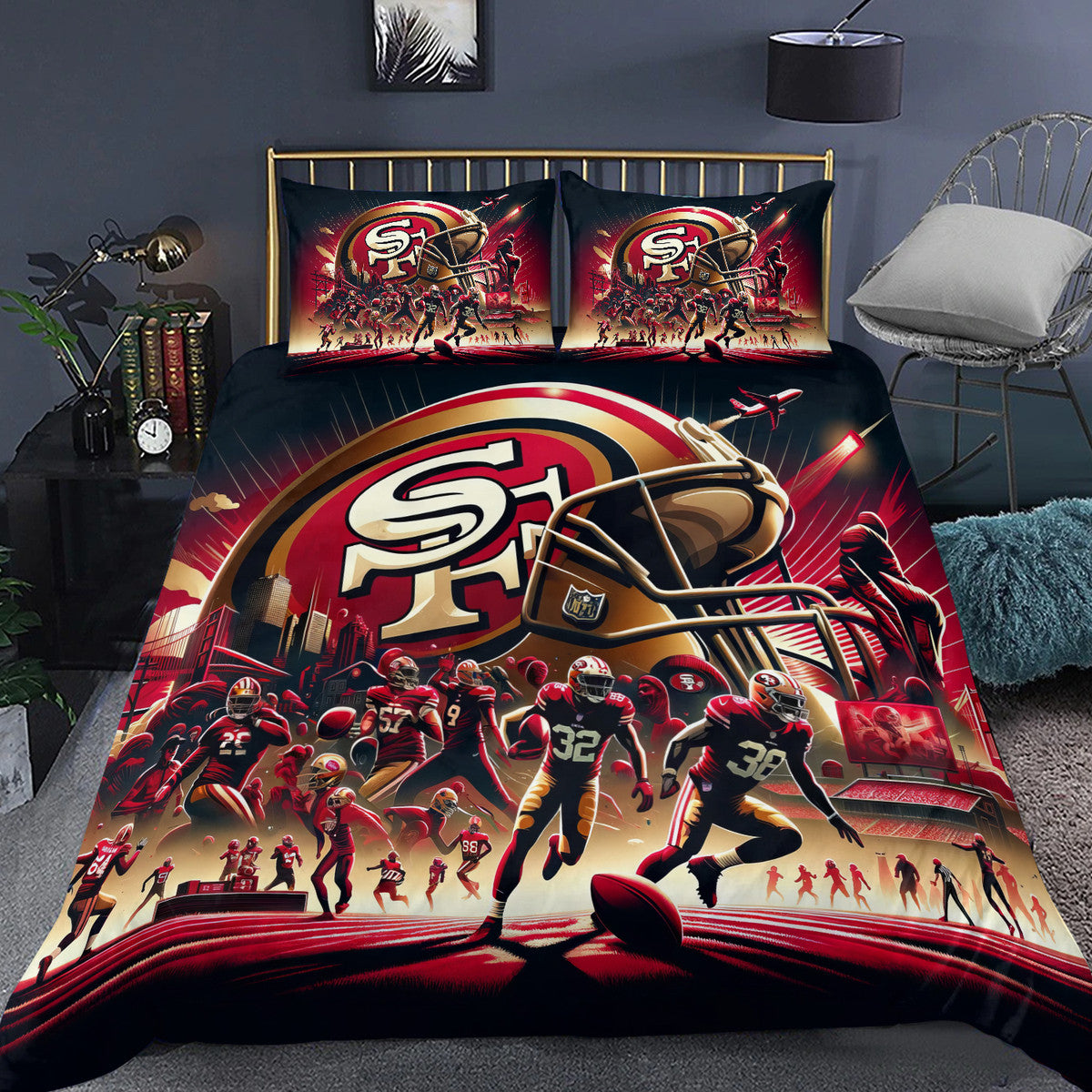 SF49 Q2 All Over Printed Bedding Set Q250302