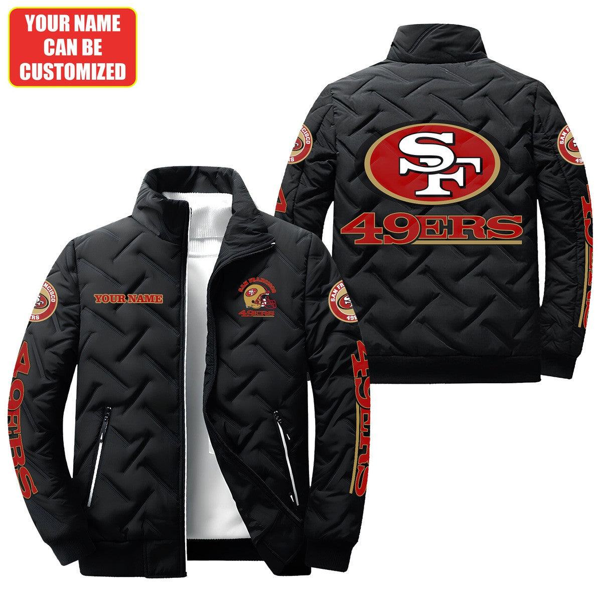 Personalized SF49 Puffer Jacket S230302