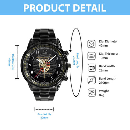 Personalized Pors Luxury Stainless Steel Watch P260301