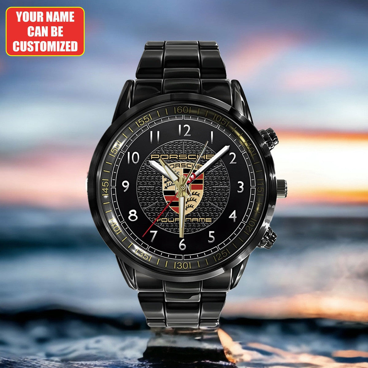 Personalized Pors Luxury Stainless Steel Watch P260301