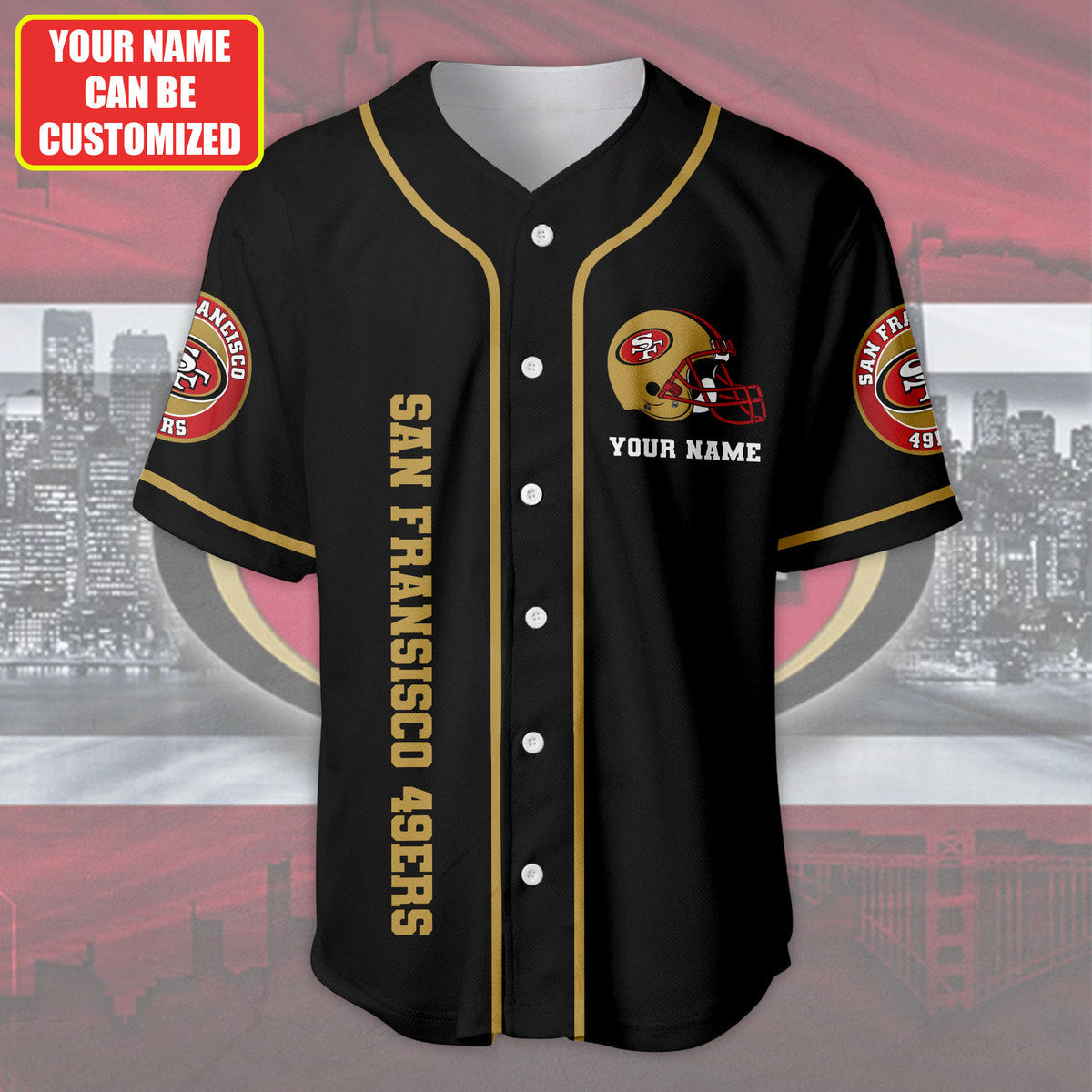 Personalized SF49 Q2 - Baseball Jersey Shirt 3D Q290307