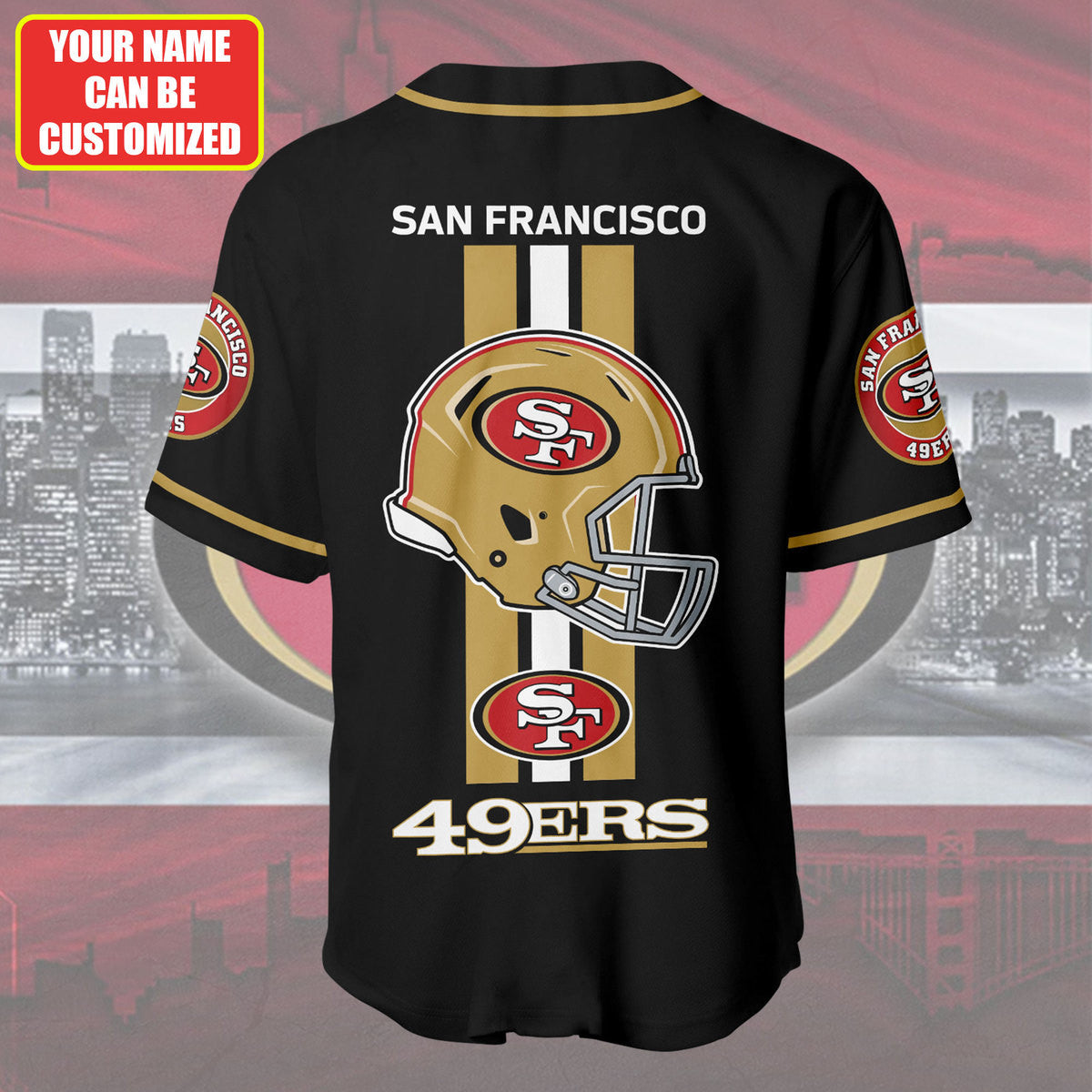 Personalized SF49 Q2 - Baseball Jersey Shirt 3D Q290307