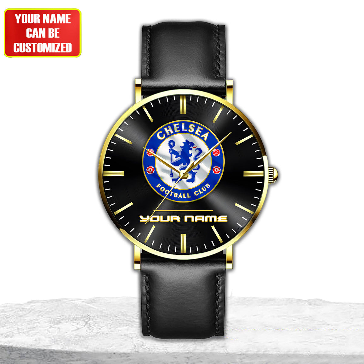 Personalized CFC Quartz Leather Watch Q110402