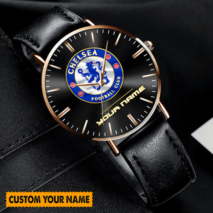 Personalized CFC Quartz Leather Watch Q110402