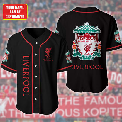 Personalized Liverpool - Baseball Jersey Shirt 3D S100408